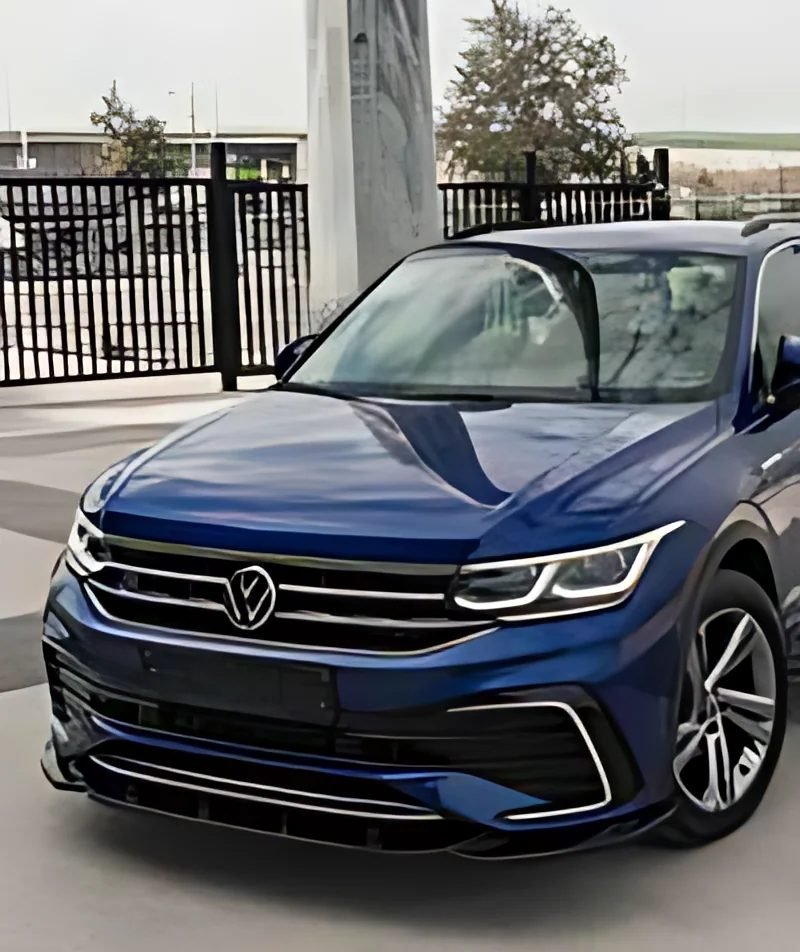 Ön Tampon Lip (Splitter) – VW Tiguan R-Line Mk2 Facelift 2020-2024