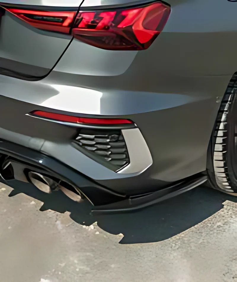 Arka Tampon Yan Lip Seti – Audi S3-A3 Sline 8Y Sedan 2020-2024