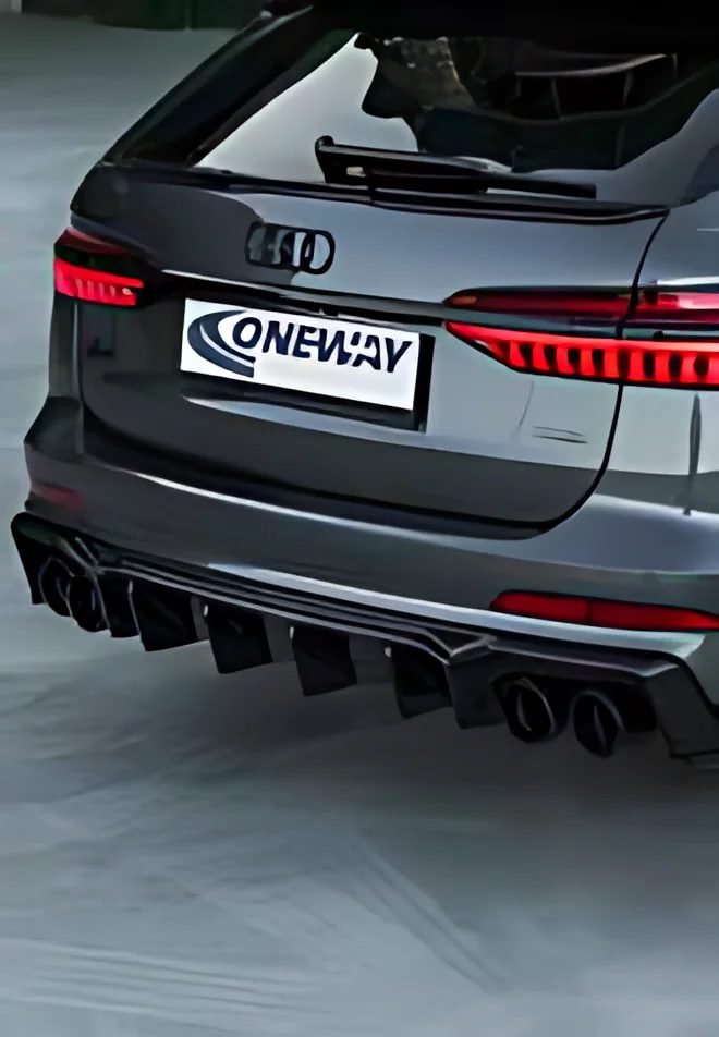 Arka Tampon Difüzörü – Audi S6-A6 SLine 2020-2024