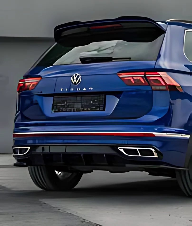 Arka Tampon Difüzörü – VW Tiguan R-Line Mk2 Facelift 2020-2024