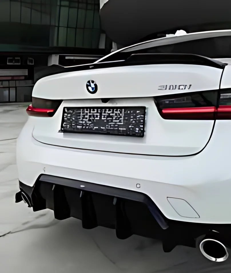 Arka Tampon Difüzörü – BMW 3 Series G20 FL M-Pack 2022+