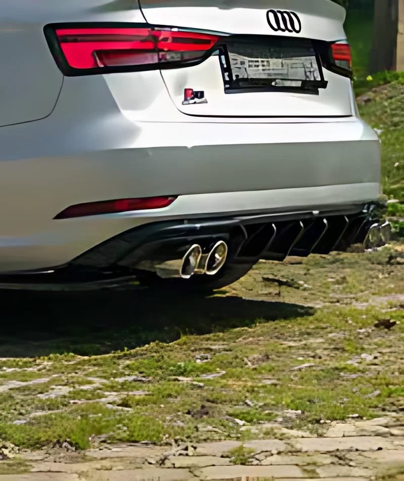Arka Tampon Difüzörü – Audi A3 8V Facelift 2016-2019